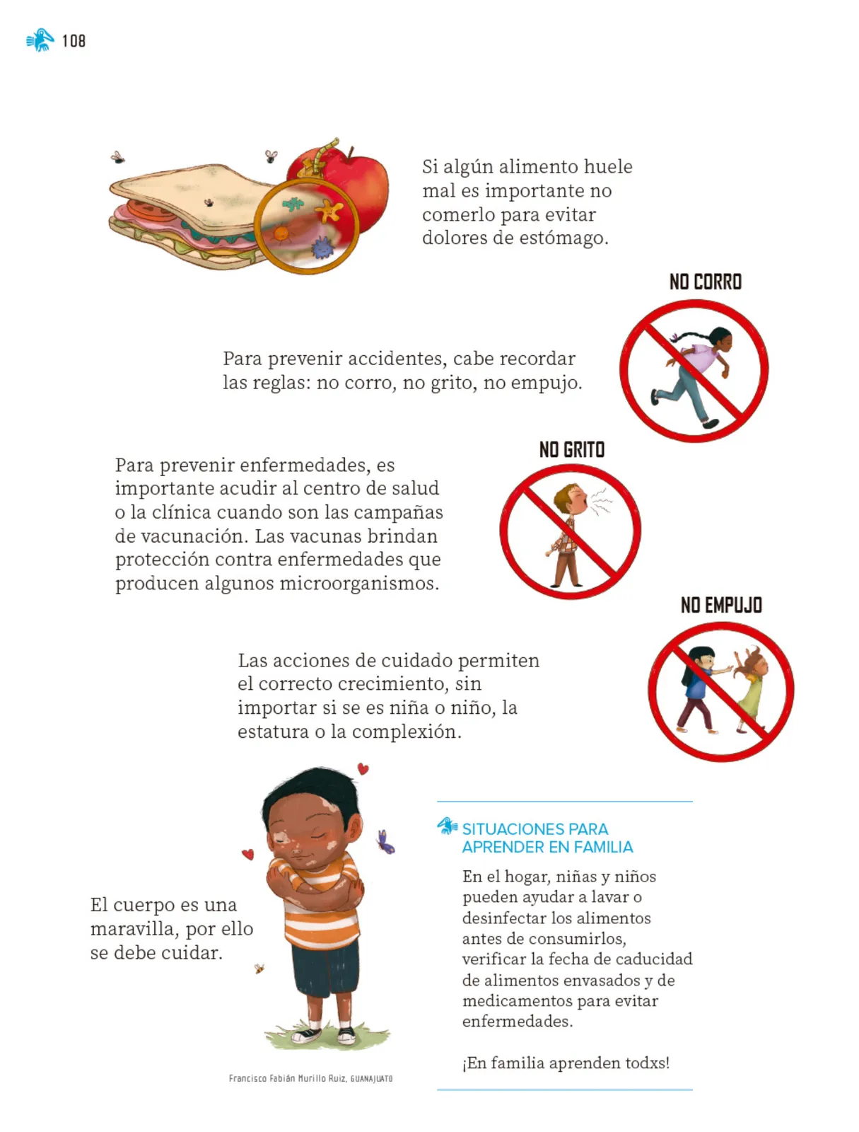 Página 109 de Nuestros saberes: Libro para alumnos, maestros y familia. Libro de Educación Primaria Grado 1° Ciclo Escolar 2025 - 2026