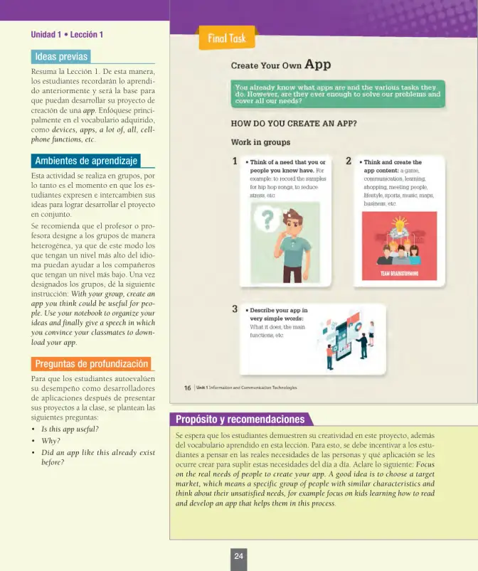 Página 25 de Inglés – Octavo Básico | Student’s Book MINEDUC – Descargar PDF · 2024