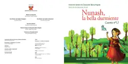 Portada de Nunash, la bella durmiente. Cuento No. 12 · 2009