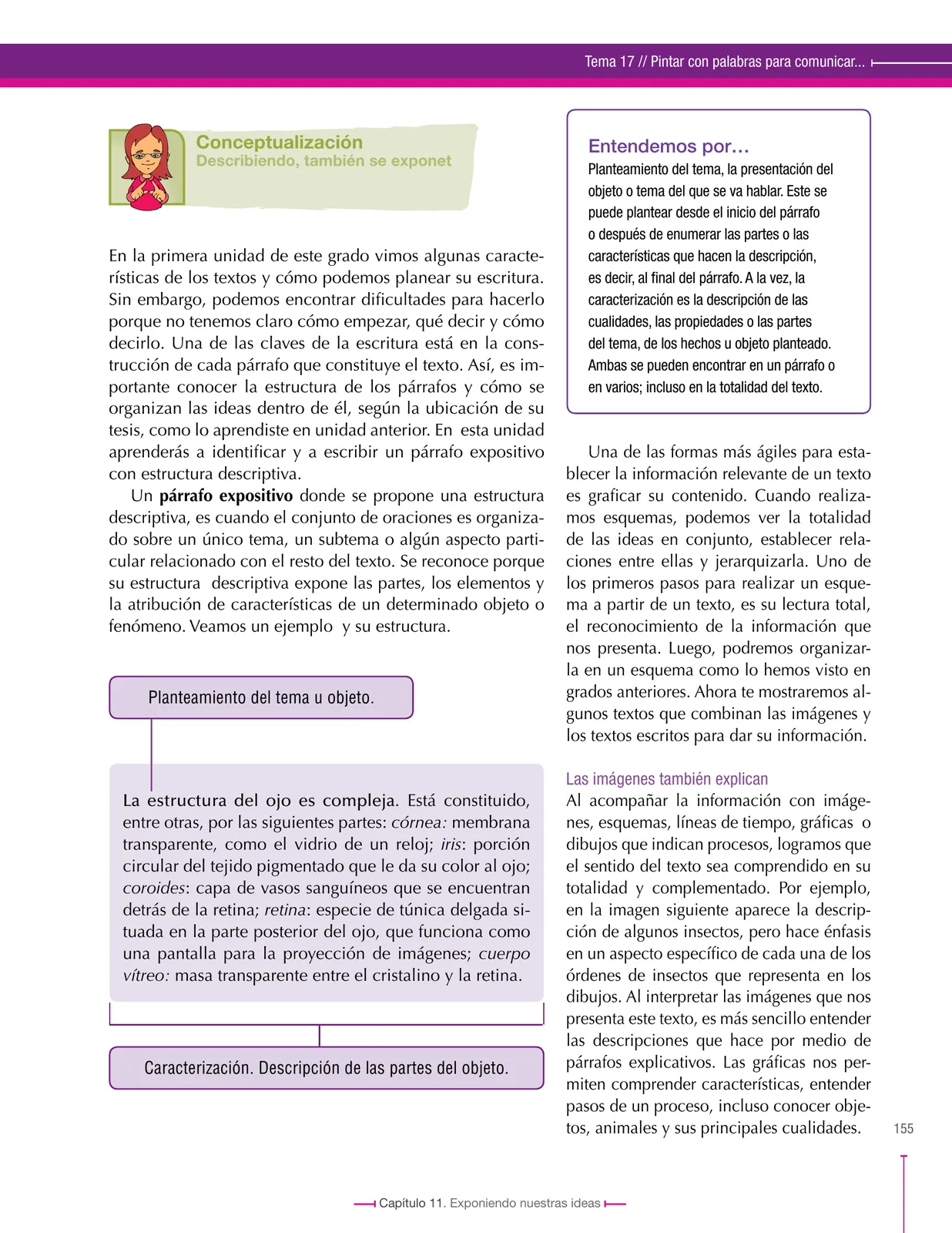 Página 155 de Lenguaje 8° · Secundaria Activa