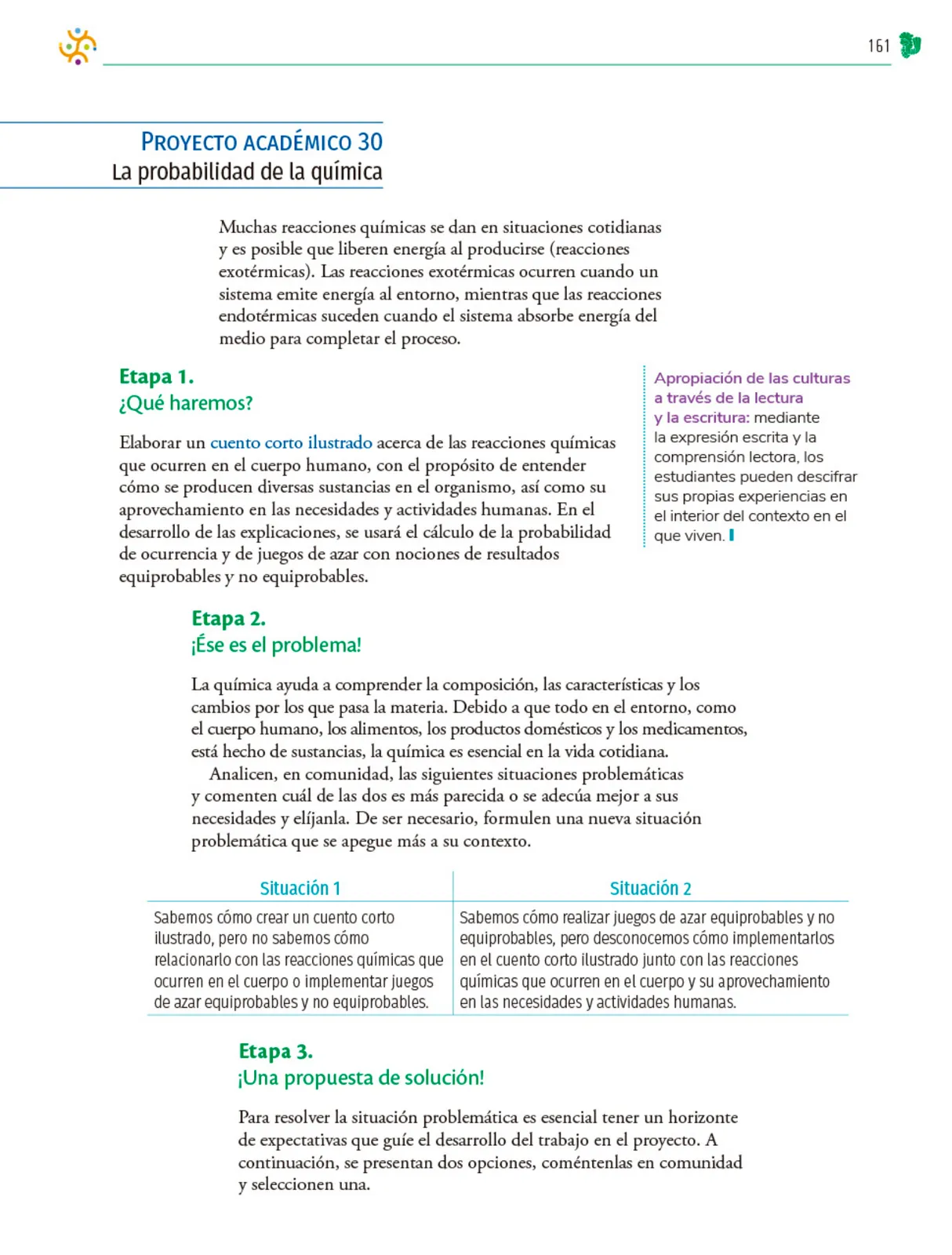 Miniatura página 162 de Colección Nanahuatzin. Nuestro libro de Proyectos.  Tomo II.  Libro de Educación Telesecundaria Grado 3°  Ciclo Escolar 2025 - 2026
