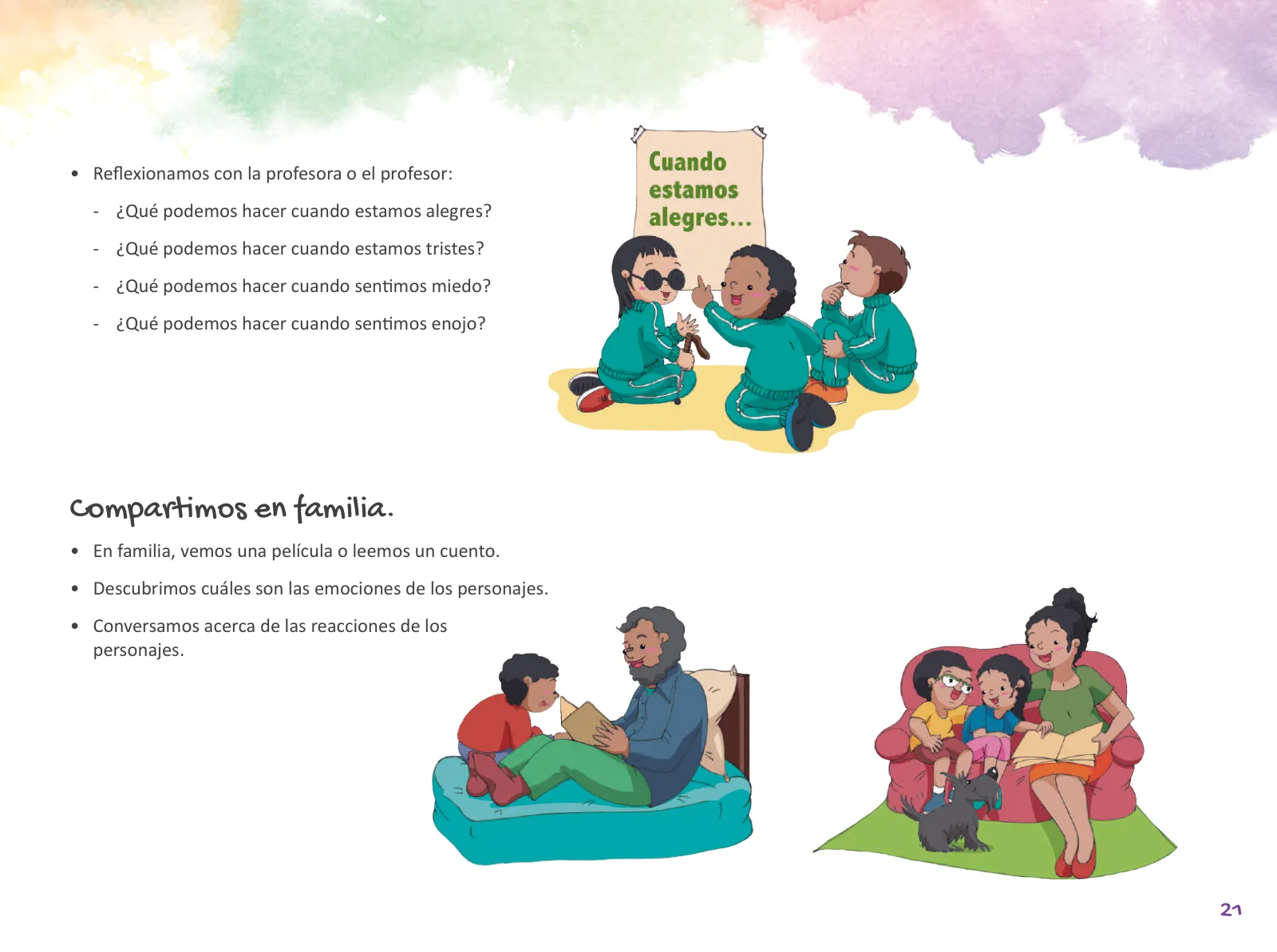 Miniatura página 23 de Cuadernillo de Tutoría Tercer Grado Educación Primaria 2019 · 2019