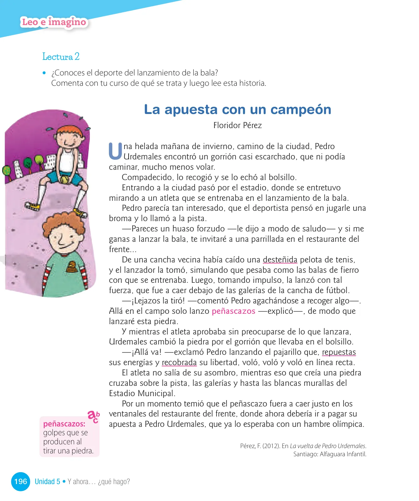 Miniatura página 198 de Lenguaje y Comunicación – Cuarto Básico | Texto del Estudiante MINEDUC – Descargar PDF · 2024