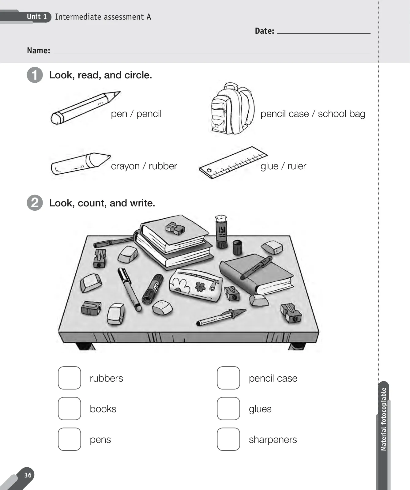 Página 38 de Inglés – Primero Básico | Student’s Book MINEDUC – Descargar PDF · 2024