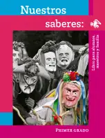 Portada de Nuestros saberes: Libro para alumnos, maestros y familia.   Libro de Educación Primaria Grado 1°  Ciclo Escolar 2025 - 2026