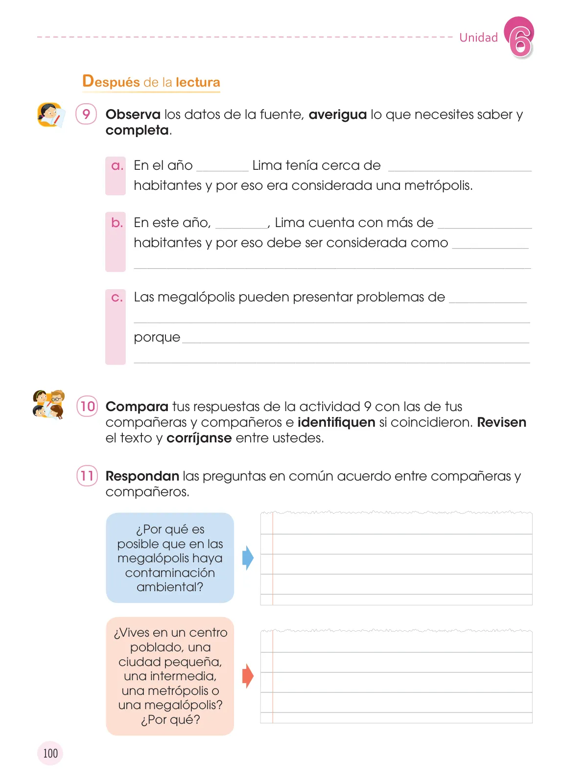 Página 102 de Comunicación 4 : cuaderno de trabajo para cuarto grado de Educación Primaria 2019 · 2019