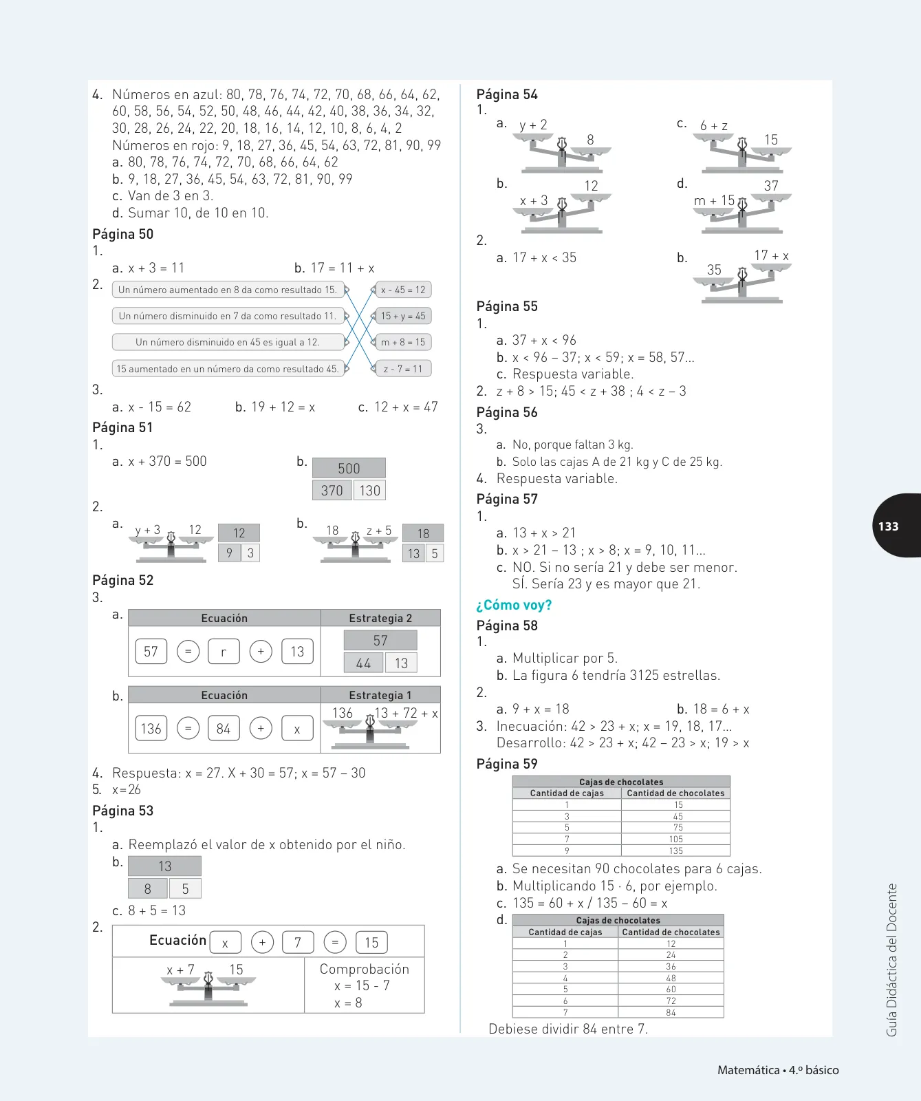 Miniatura página 322 de Matemática – Cuarto Básico | Texto del Estudiante MINEDUC – Descargar PDF · 2024