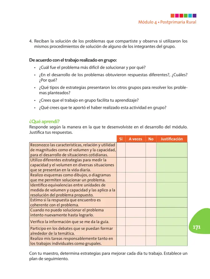 Página 172 de Matematica 7° · Postprimaria
