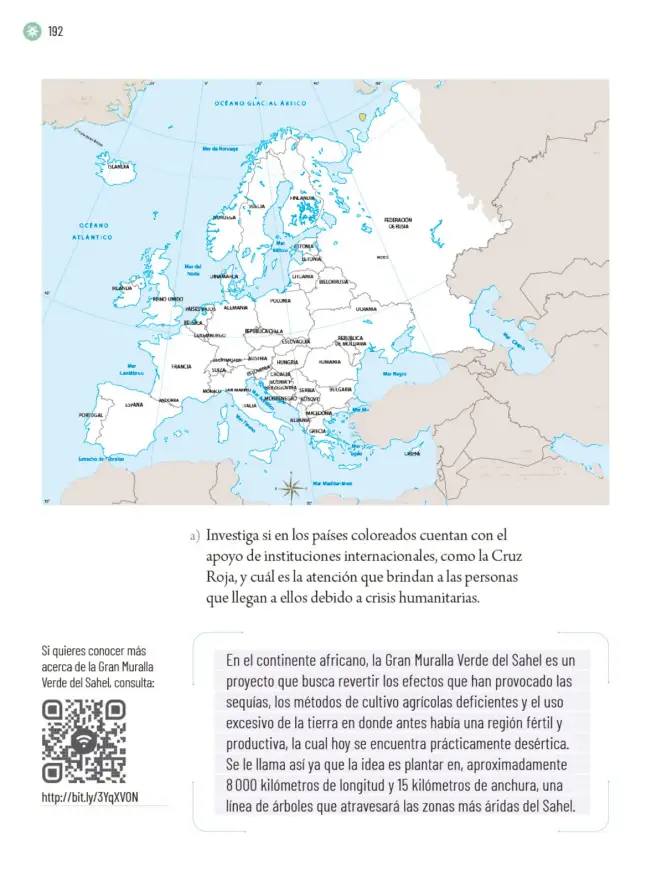 Página 195 de Proyectos Escolares. Libro de Educación Primaria Grado 6° Ciclo Escolar 2025 - 2026
