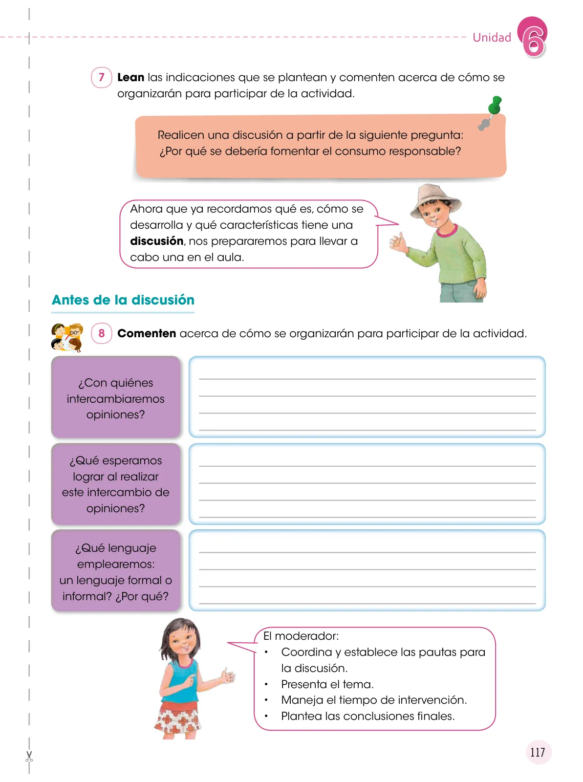 Miniatura página 118 de Comunicación 5 : cuaderno de trabajo para quinto grado de Educación Primaria 2019 · 2019
