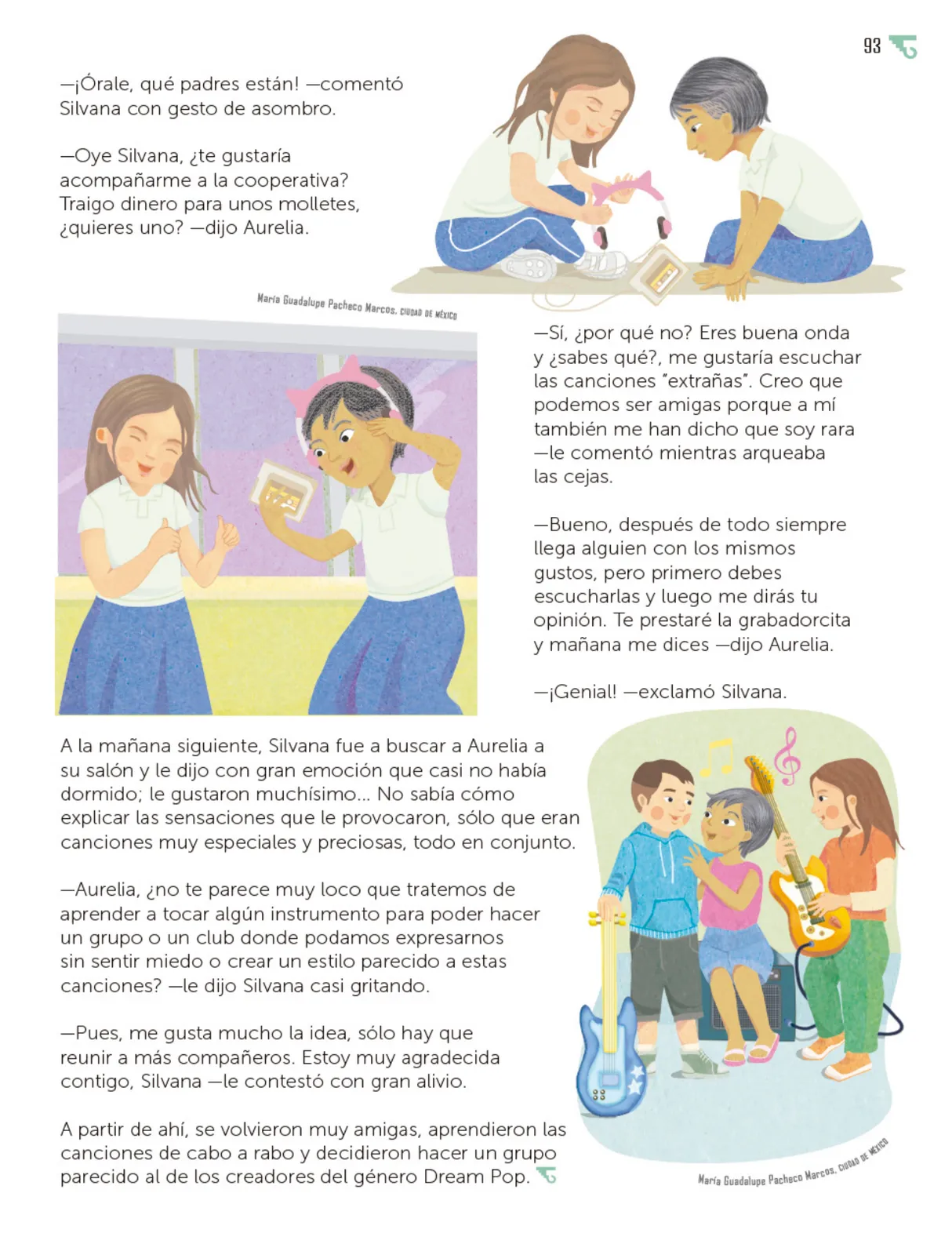 Miniatura página 94 de Múltiples lenguajes.   Libro de Educación Primaria Grado 5°  Ciclo Escolar 2025 - 2026