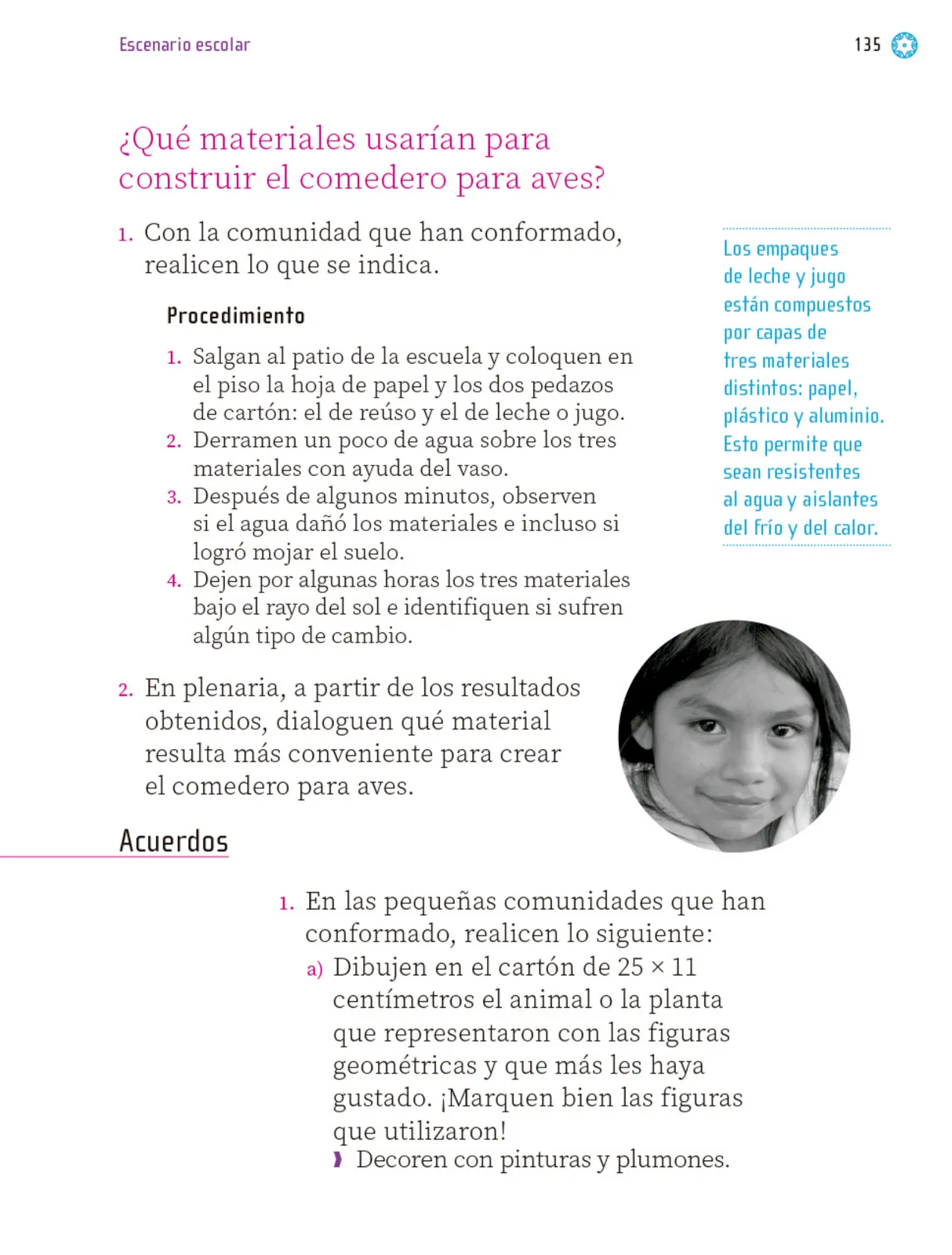 Página 136 de Proyectos Escolares. Libro de Educación Primaria Grado 1° Ciclo Escolar 2025 - 2026