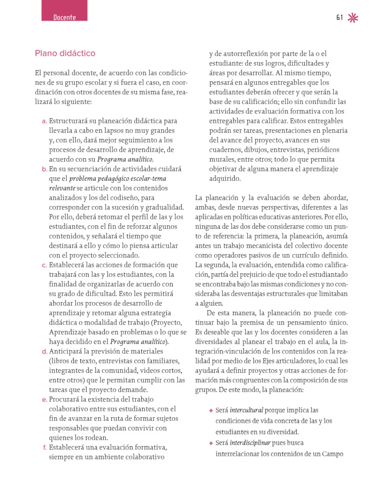 Miniatura página 62 de Un libro sin recetas para la maestra y el maestro. Fase 2  Libro de Educación Preescolar Grado 1°, 2°, 3°  Ciclo Escolar 2025 - 2026