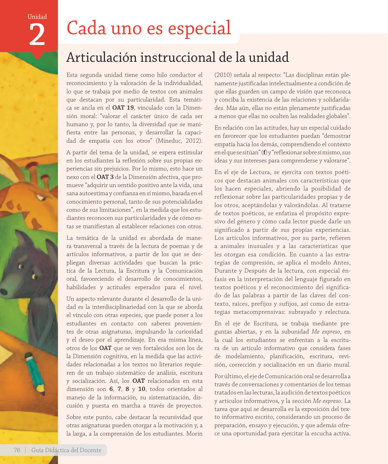 Página 122 de Lenguaje y Comunicación – Cuarto Básico | Texto del Estudiante MINEDUC – Descargar PDF · 2024