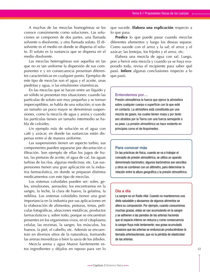 Página 53 de Ciencias Naturales 8° · Secundaria Activa