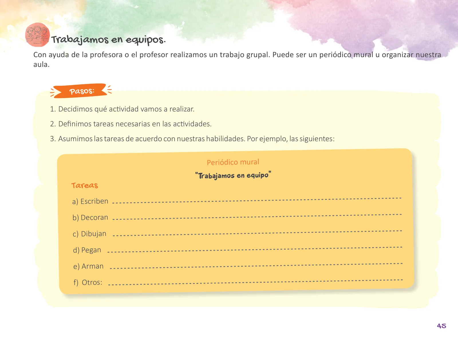 Página 47 de Cuadernillo de Tutoría Segundo Grado Educación Primaria 2019 · 2019