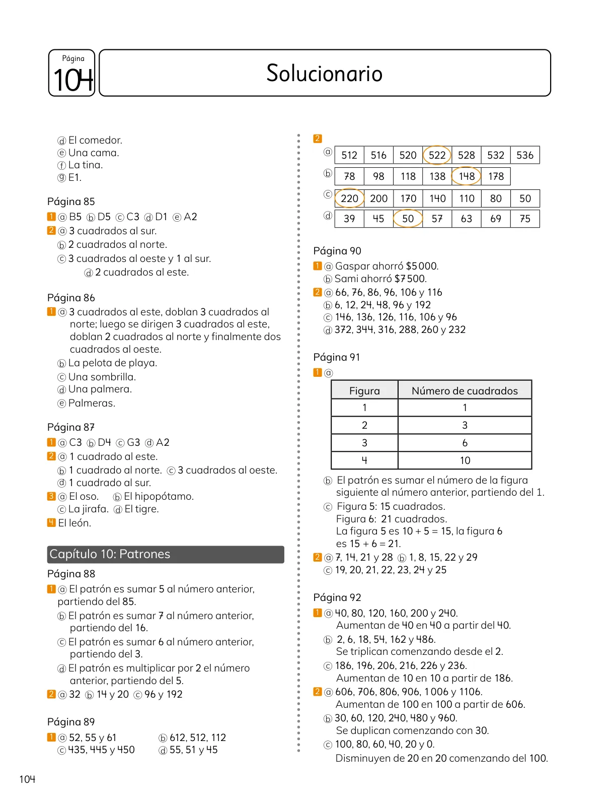 Miniatura página 106 de Sumo Primero – Cuarto Básico | Texto del Estudiante MINEDUC – Descargar PDF · 2024