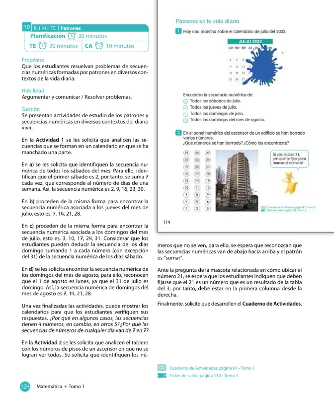 Página 126 de Sumo Primero – Cuarto Básico | Texto del Estudiante MINEDUC – Descargar PDF · 2024