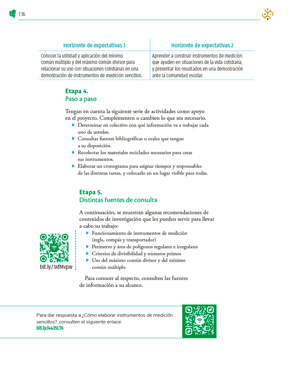 Miniatura página 137 de Colección Sk´asolil. Nuestro libro de Proyectos. Tomo I.    Libro de Educación Telesecundaria Grado 2°  Ciclo Escolar 2025 - 2026