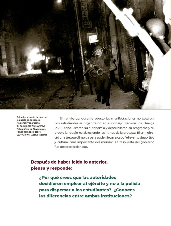Página 301 de Historia del pueblo mexicano. Libro de Educación Secundaria Grado 1° Ciclo Escolar 2025 - 2026