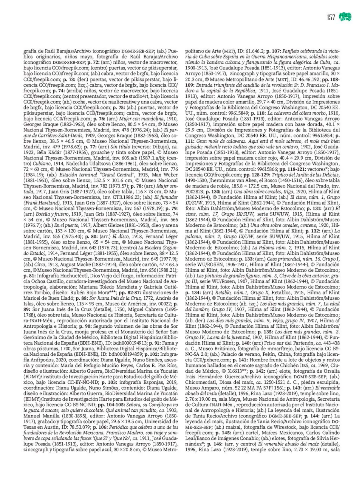 Miniatura página 158 de Colección Nanahuatzin. Múltiples lenguajes.  Libro de Educación Telesecundaria Grado 3°  Ciclo Escolar 2025 - 2026