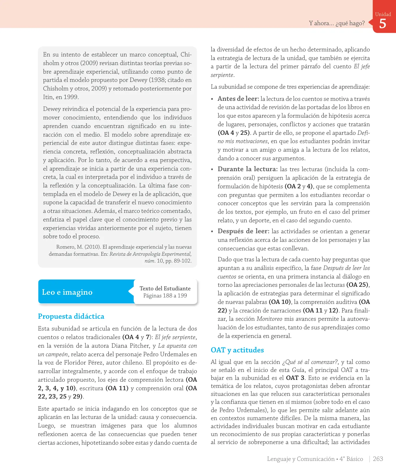 Página 133 de Lenguaje y Comunicación – Cuarto Básico | Texto del Estudiante MINEDUC – Descargar PDF · 2024