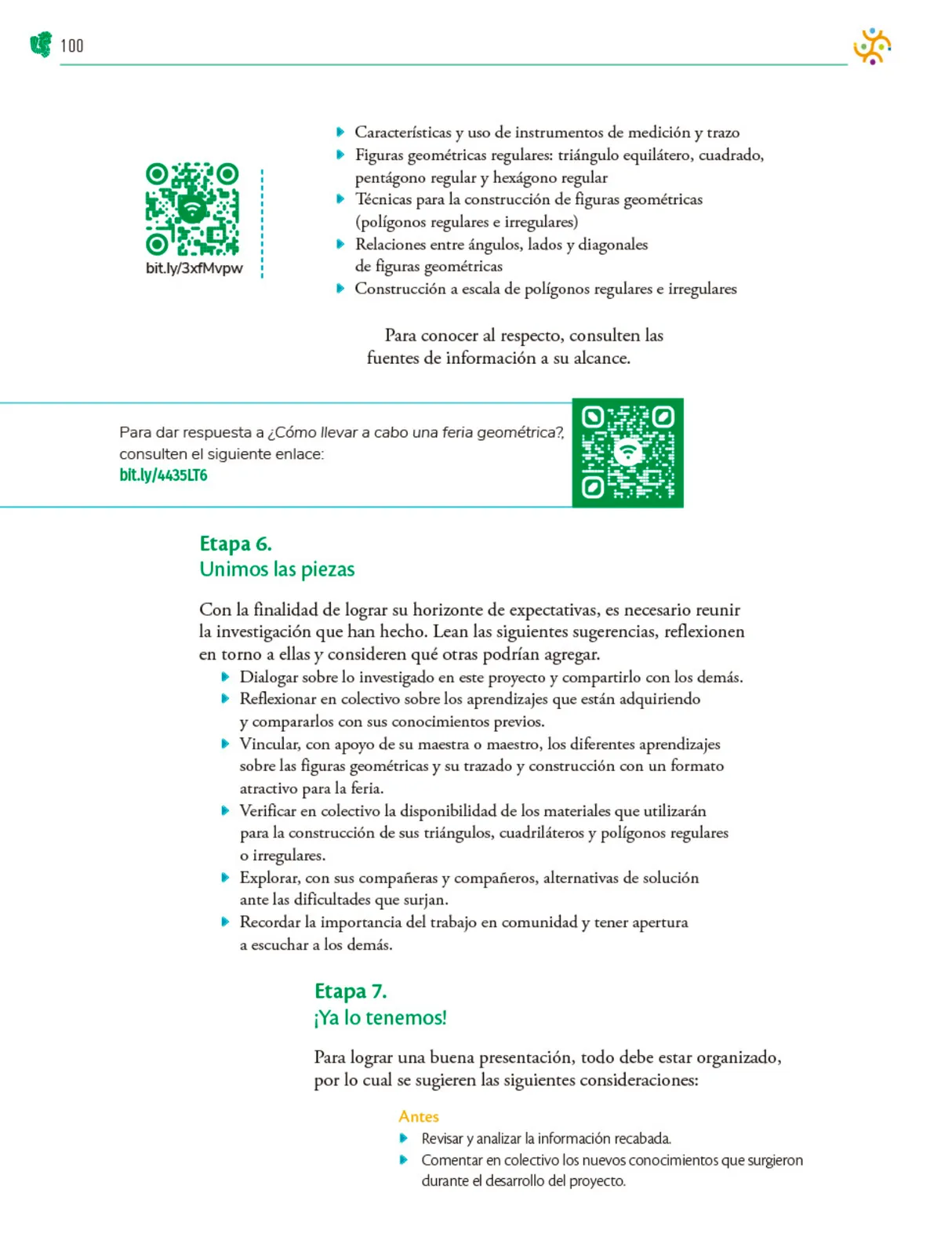 Página 101 de Colección Sk´asolil. Nuestro libro de Proyectos.  Tomo III.  Libro de Educación Telesecundaria Grado 2°  Ciclo Escolar 2025 - 2026