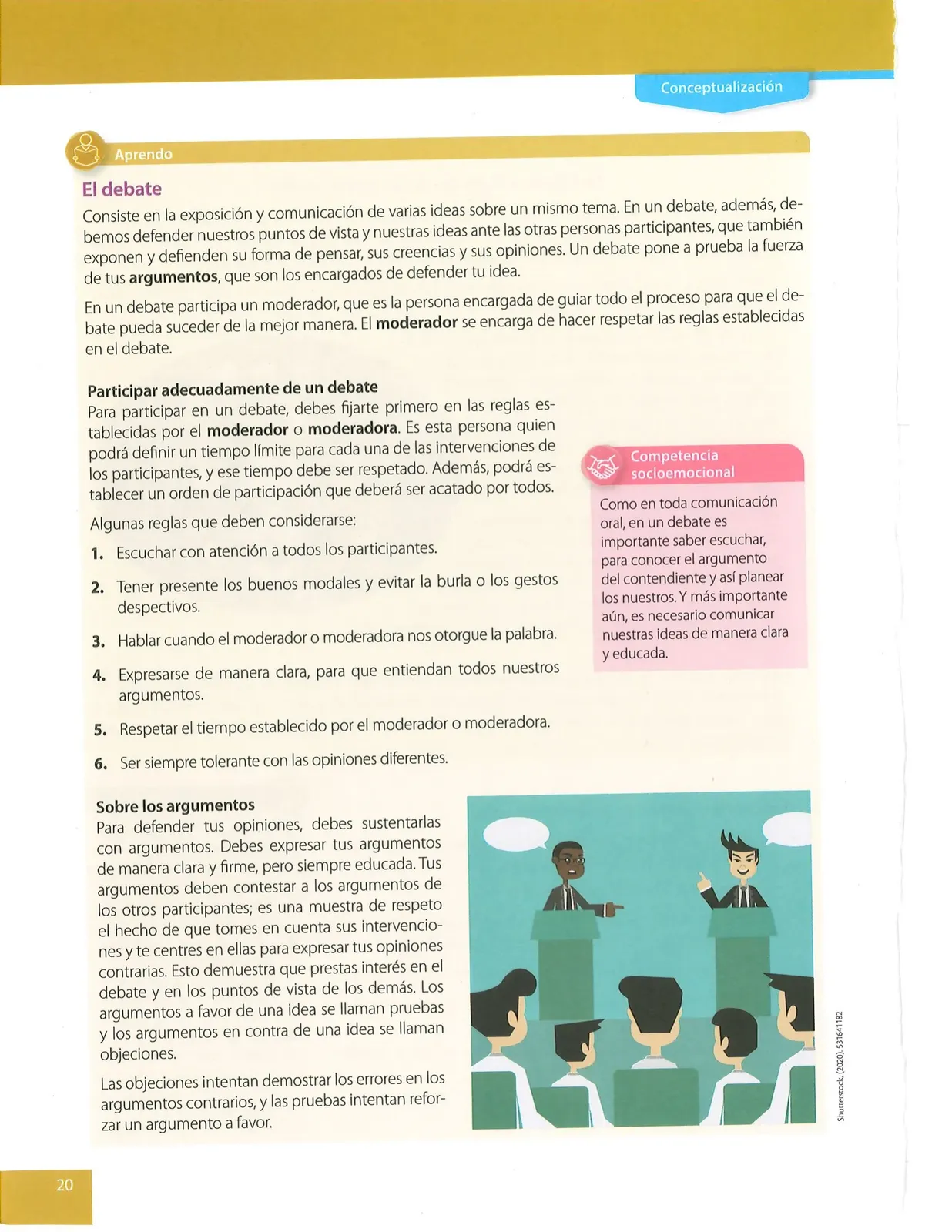 Página 20 de Lengua Y Literatura · 8 EGB · 2025