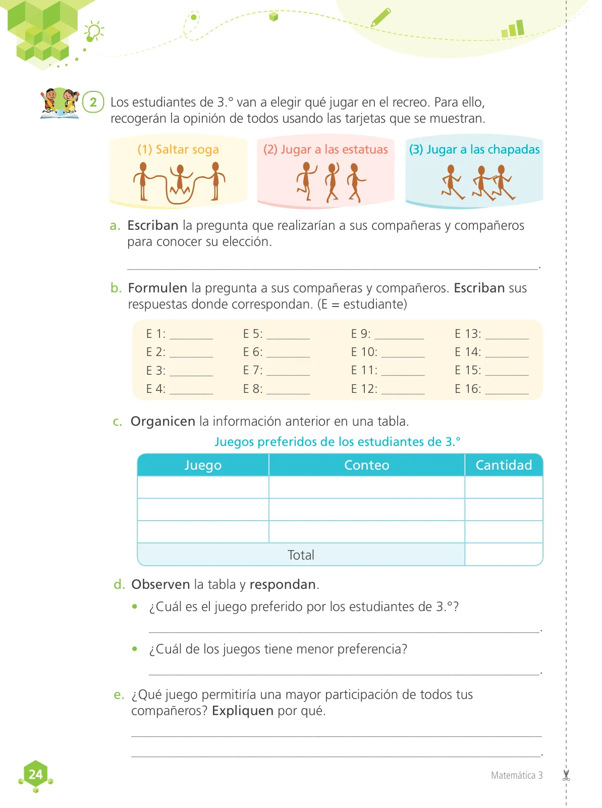 Miniatura página 26 de Matemática 3 : cuaderno de trabajo para tercer grado de Educación Primaria 2019 · 2019