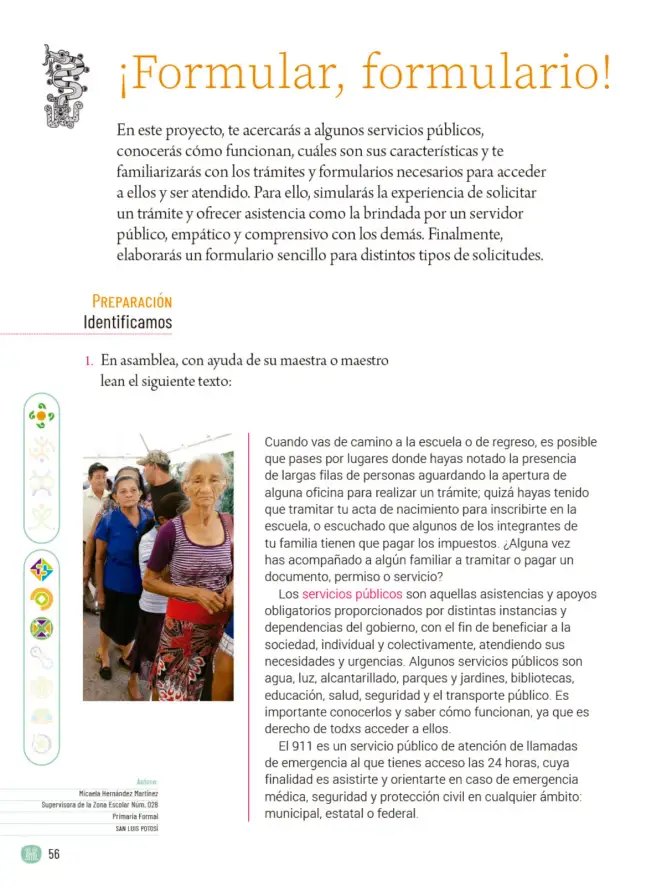 Página 59 de Proyectos Comunitarios. Libro de Educación Primaria Grado 5° Ciclo Escolar 2025 - 2026