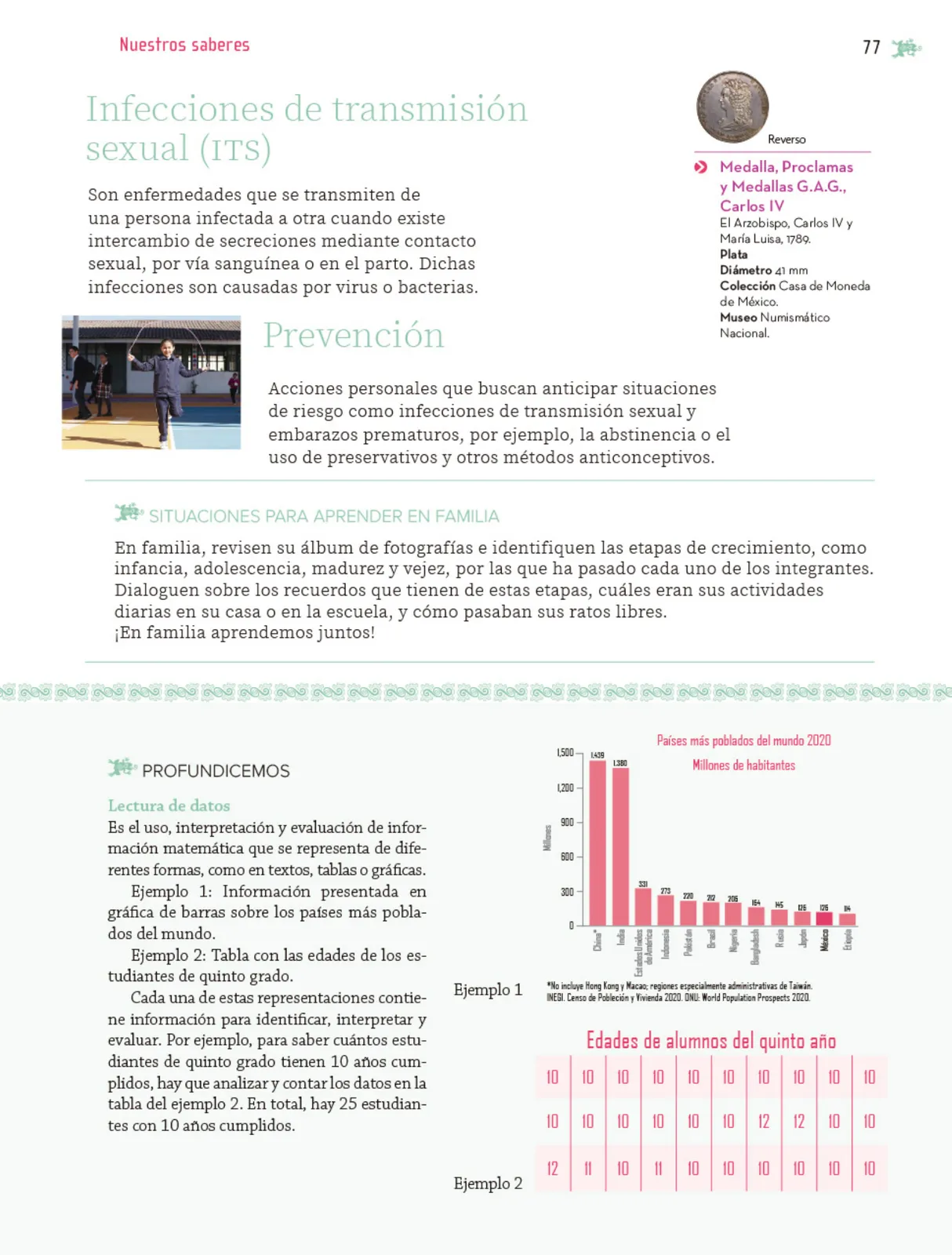 Miniatura página 78 de Nuestros saberes: Libro para alumnos, maestros y familia.   Libro de Educación Primaria Grado 5°  Ciclo Escolar 2025 - 2026