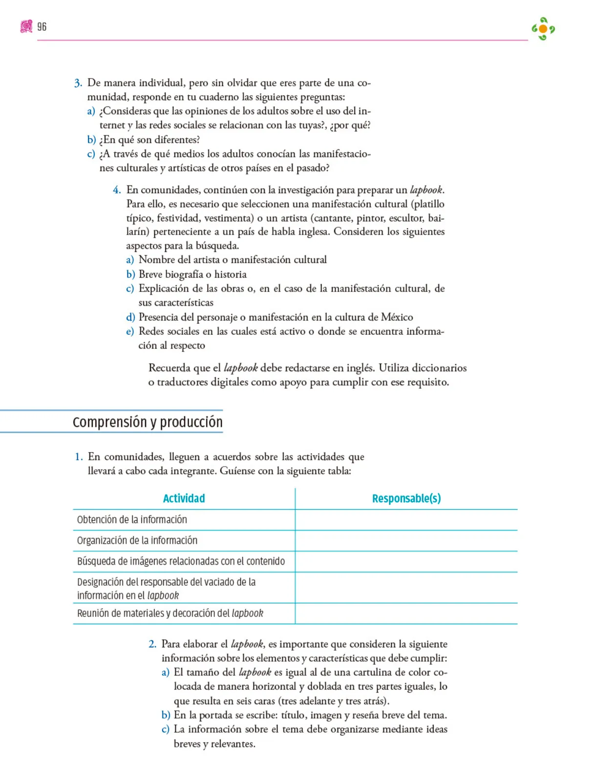 Miniatura página 97 de Colección Nanahuatzin. Nuestro libro de proyectos.   Libro de Educación Secundaria Grado 3°  Ciclo Escolar 2025 - 2026