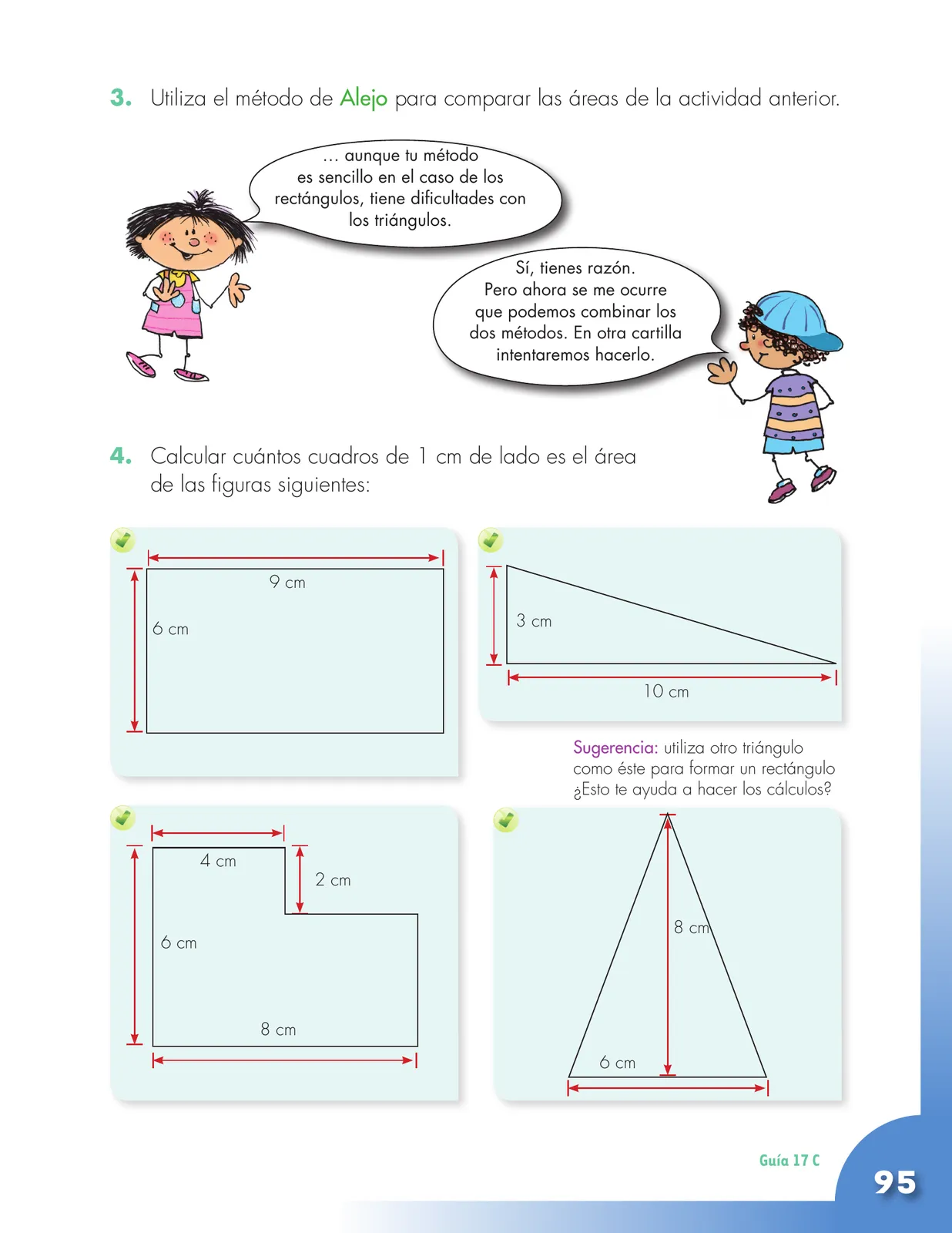 Miniatura página 95 de Matematica 3° · Cartilla 02