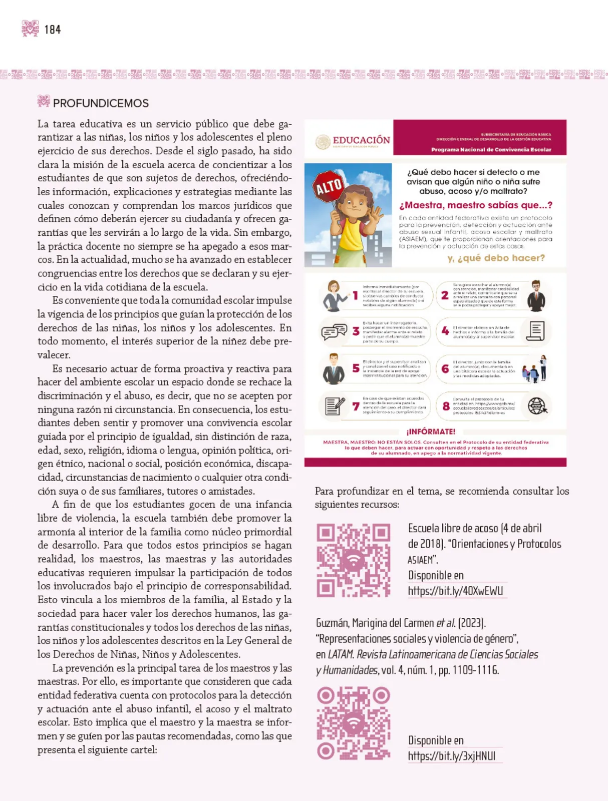 Página 185 de Nuestros saberes: Libro para alumnos, maestros y familia.   Libro de Educación Primaria Grado 3°  Ciclo Escolar 2025 - 2026