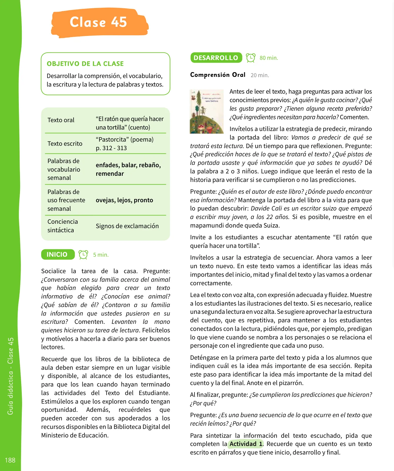 Página 189 de Lenguaje y Comunicación – Segundo Básico – Texto del Estudiante MINEDUC – Descargar PDF · 2024