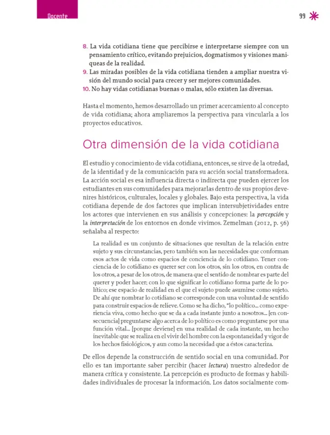 Página 100 de Un libro sin recetas para la maestra y el maestro. Fase 6. Libro de Educación Telesecundaria Grado 1°, 2°, 3° Ciclo Escolar 2025 - 2026