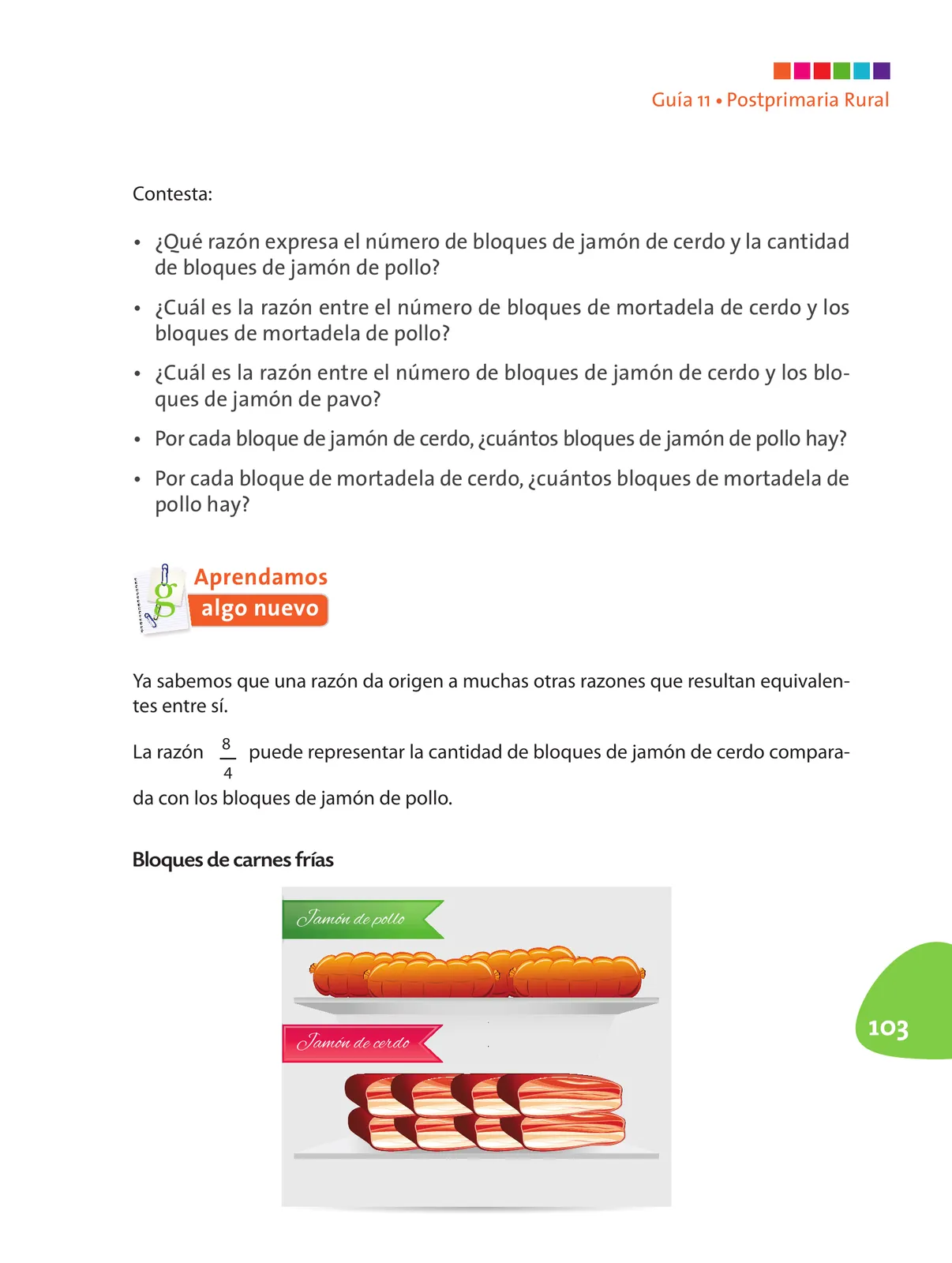 Página 104 de Matematica 7° · Postprimaria