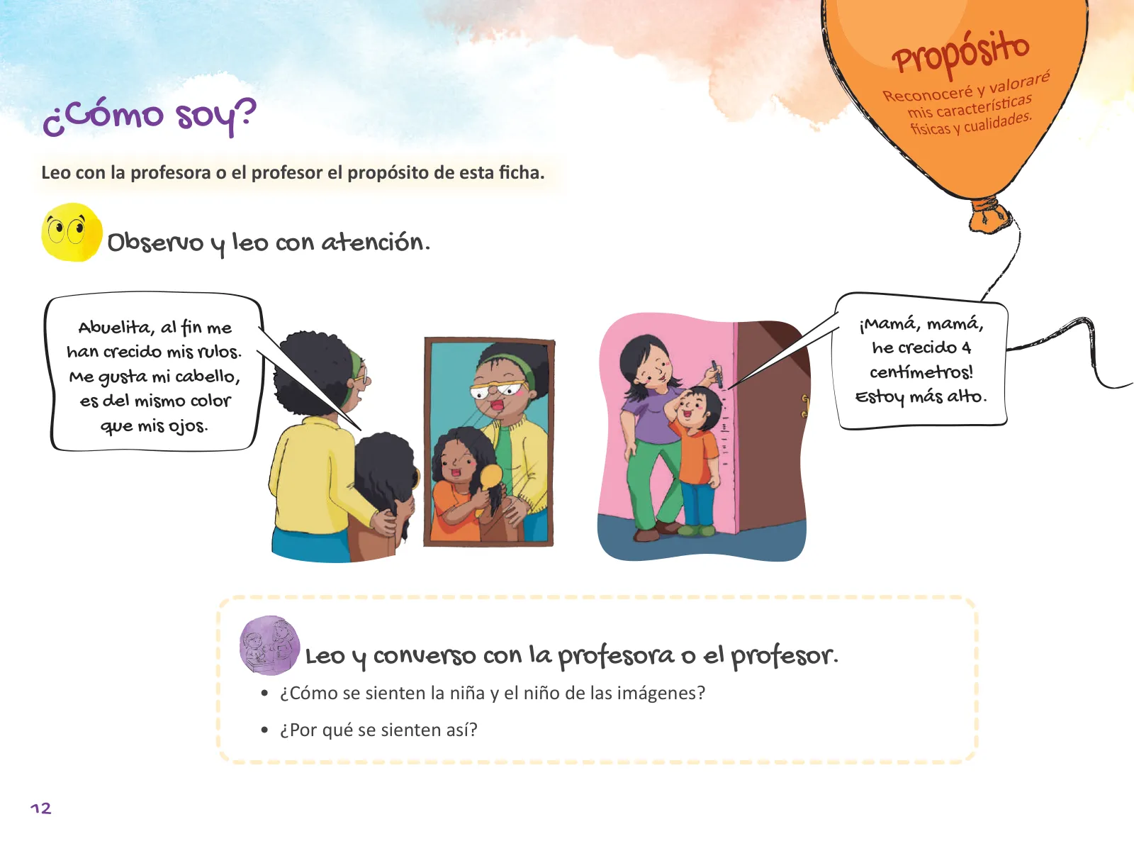 Miniatura página 14 de Cuadernillo de Tutoría Segundo Grado Educación Primaria 2019 · 2019