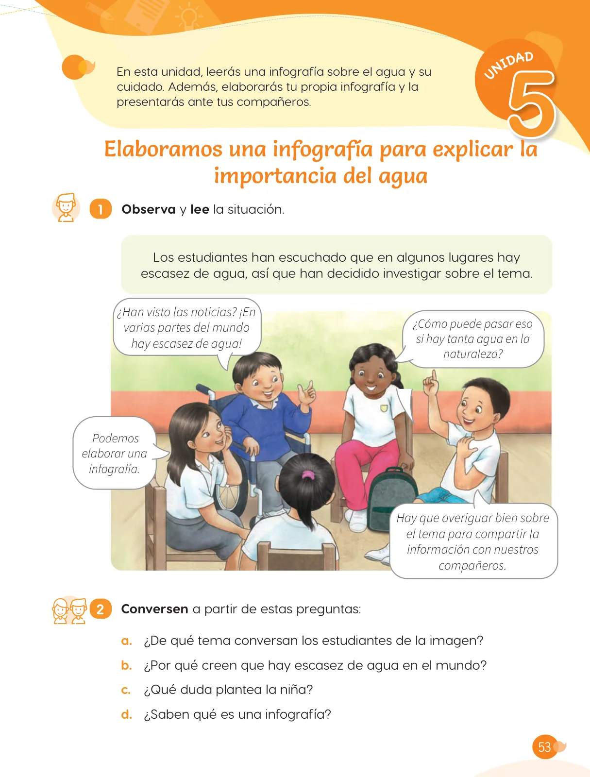 Miniatura página 55 de Cuadernillo de Comunicación 4, cuarto grado de Primaria · 2023