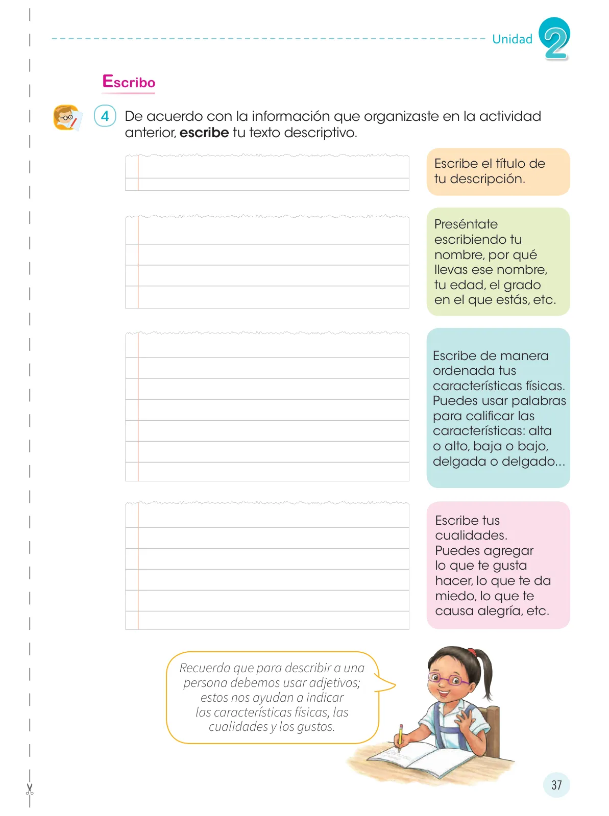 Página 39 de Comunicación 3 : cuaderno de trabajo para tercer grado de Educación Primaria 2019 · 2019