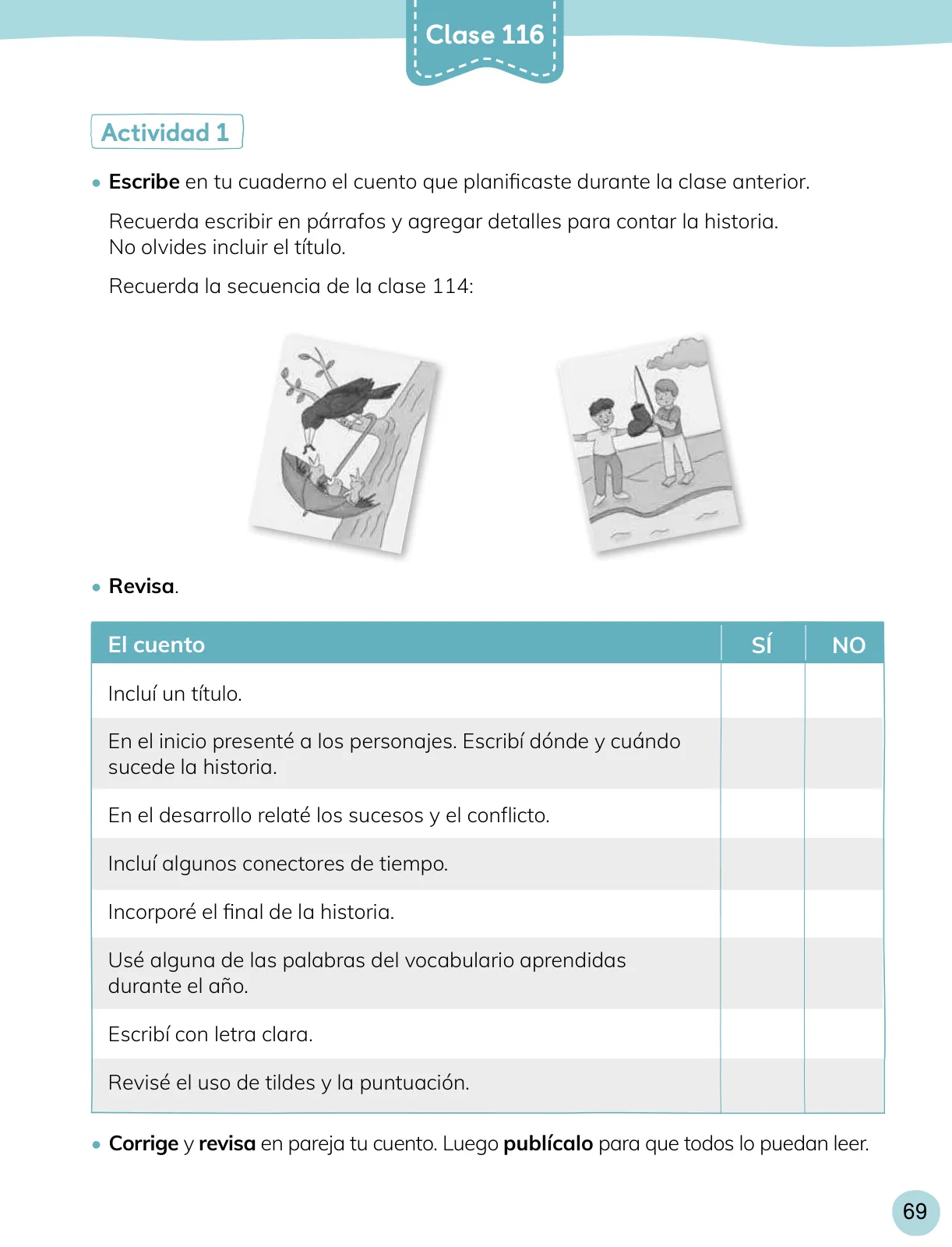Página 70 de Lenguaje y Comunicación – Cuarto Básico | Texto del Estudiante MINEDUC – Descargar PDF · 2024
