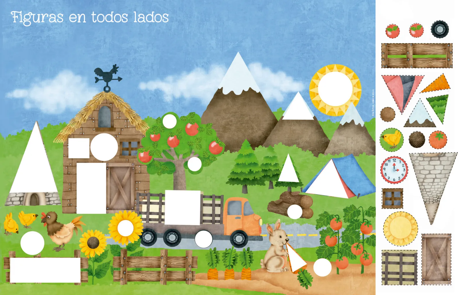 Miniatura página 40 de Jugar e imaginar con mi material manipulable de Preescolar.   Libro de Educación Preescolar Grado 1°  Ciclo Escolar 2025 - 2026