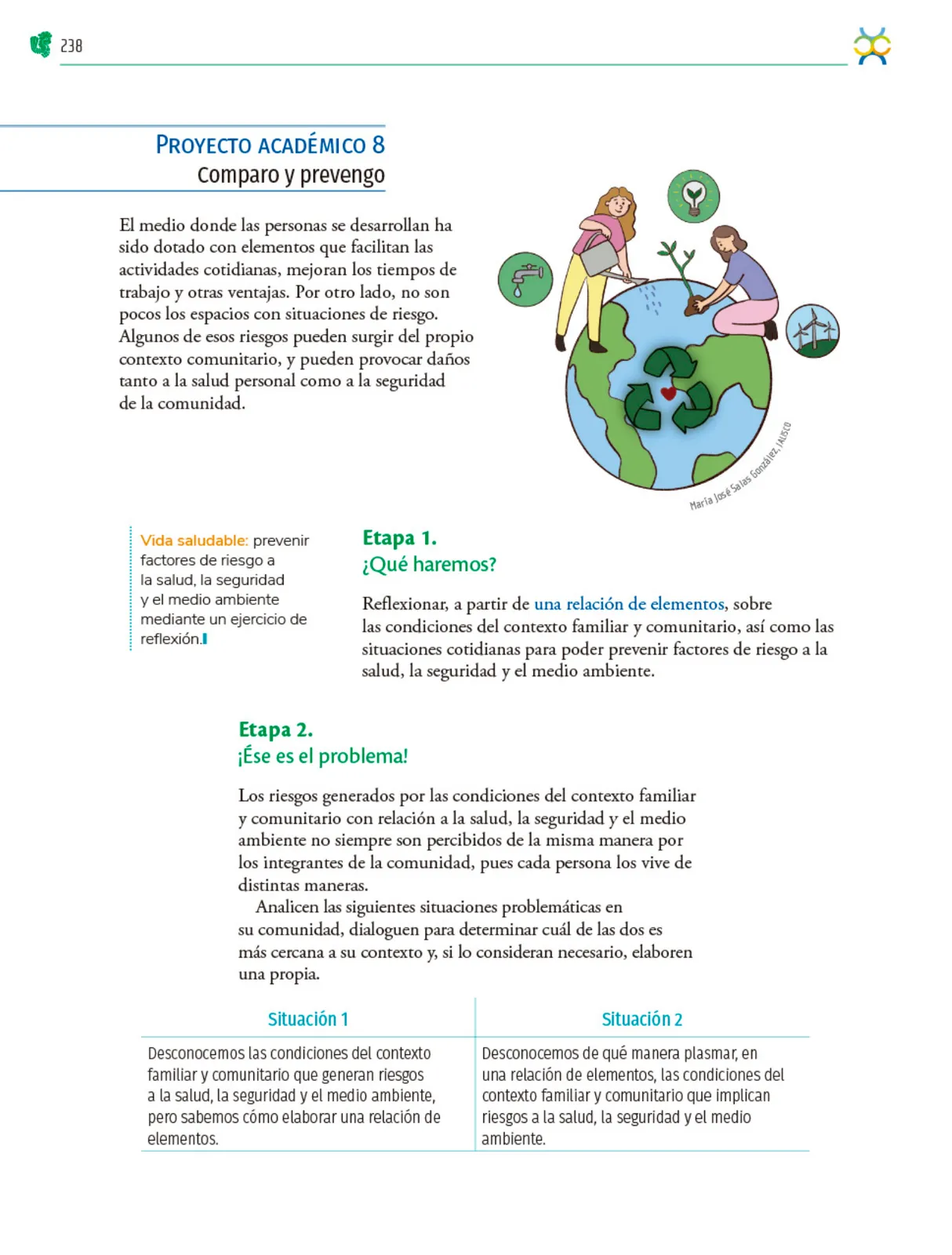Página 239 de Colección Nanahuatzin. Nuestro libro de Proyectos.  Tomo II.  Libro de Educación Telesecundaria Grado 3°  Ciclo Escolar 2025 - 2026
