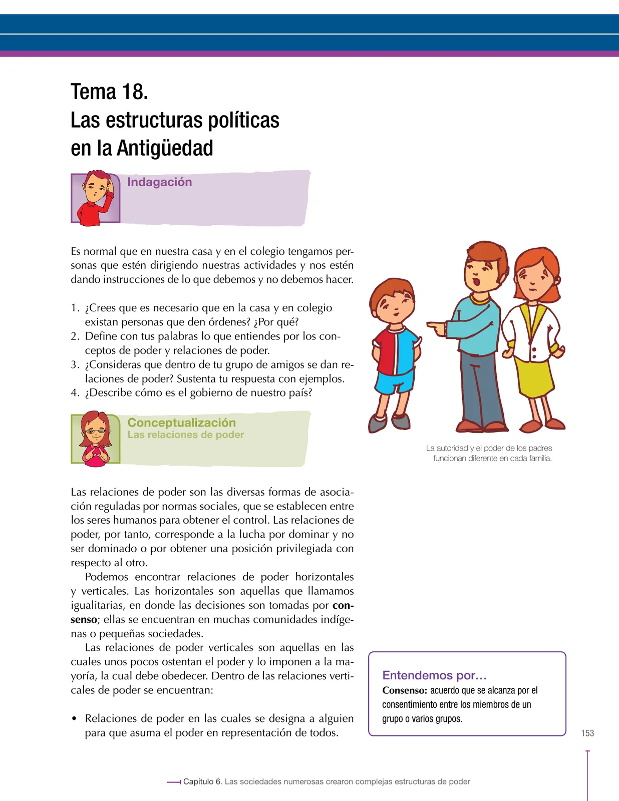 Miniatura página 153 de Ciencias Sociales 6° · Secundaria Activa