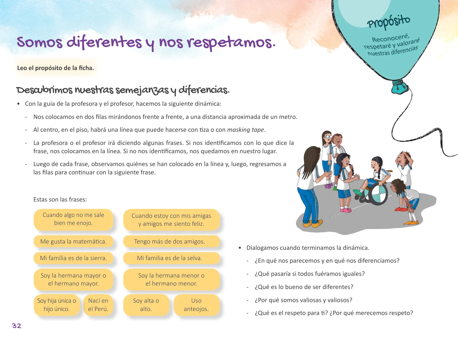 Página 34 de Cuadernillo de Tutoría Sexto Grado Educación Primaria 2019 · 2019