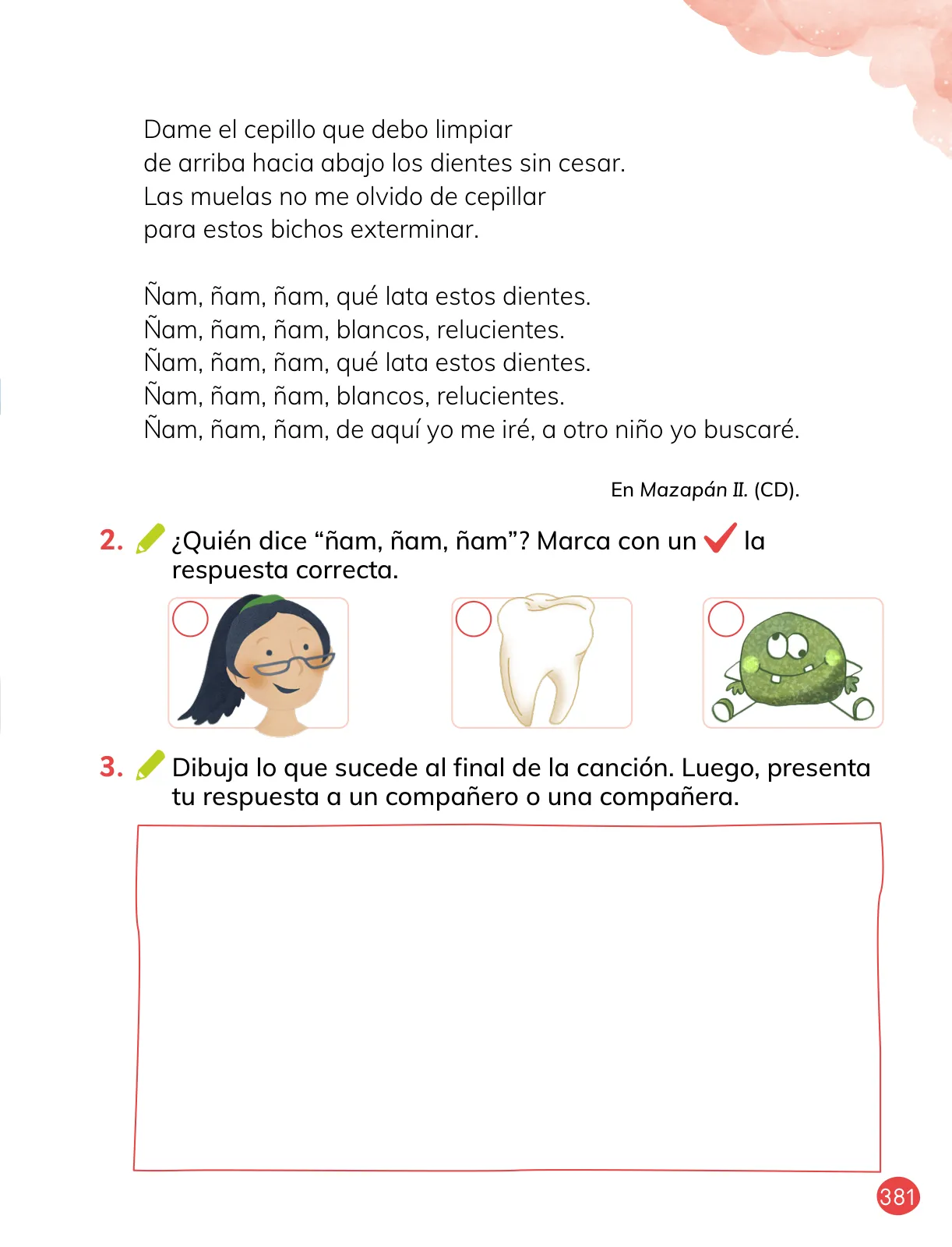 Página 111 de Lenguaje y Comunicación – Primero Básico | Texto del Estudiante MINEDUC – Descargar PDF · 2024