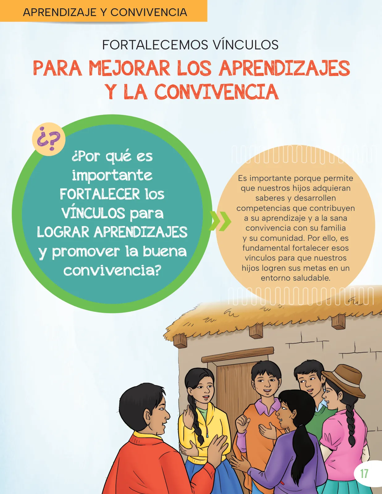 Miniatura página 19 de Cartilla de prevención y protección frente a la violencia para familias : Primaria Multigrado Monolingüe y Modelos de Servicio Educativo en el Ámbito Rural · 2024