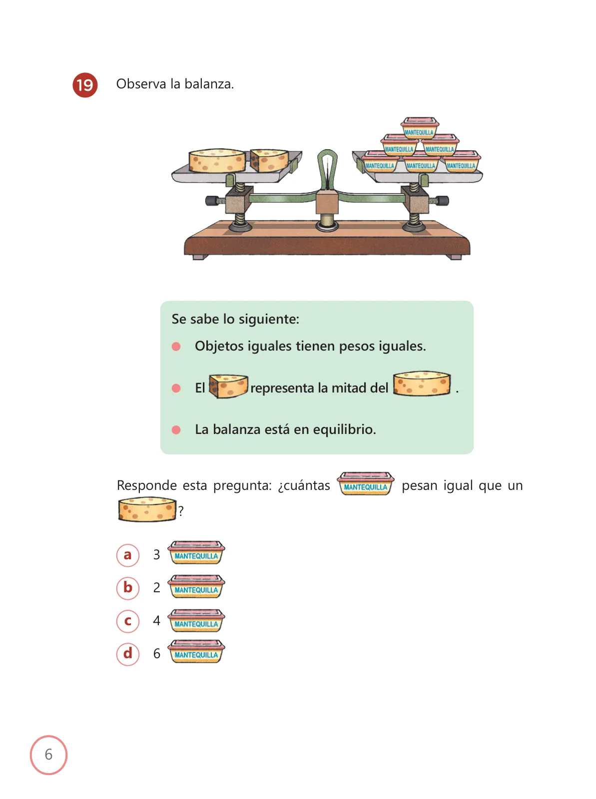 Miniatura página 6 de Kit de evaluación Salida 2 Demostrando lo que aprendimos : Matemática, tercer trimestre, ﻿Cuarto grado - Primaria · 2019