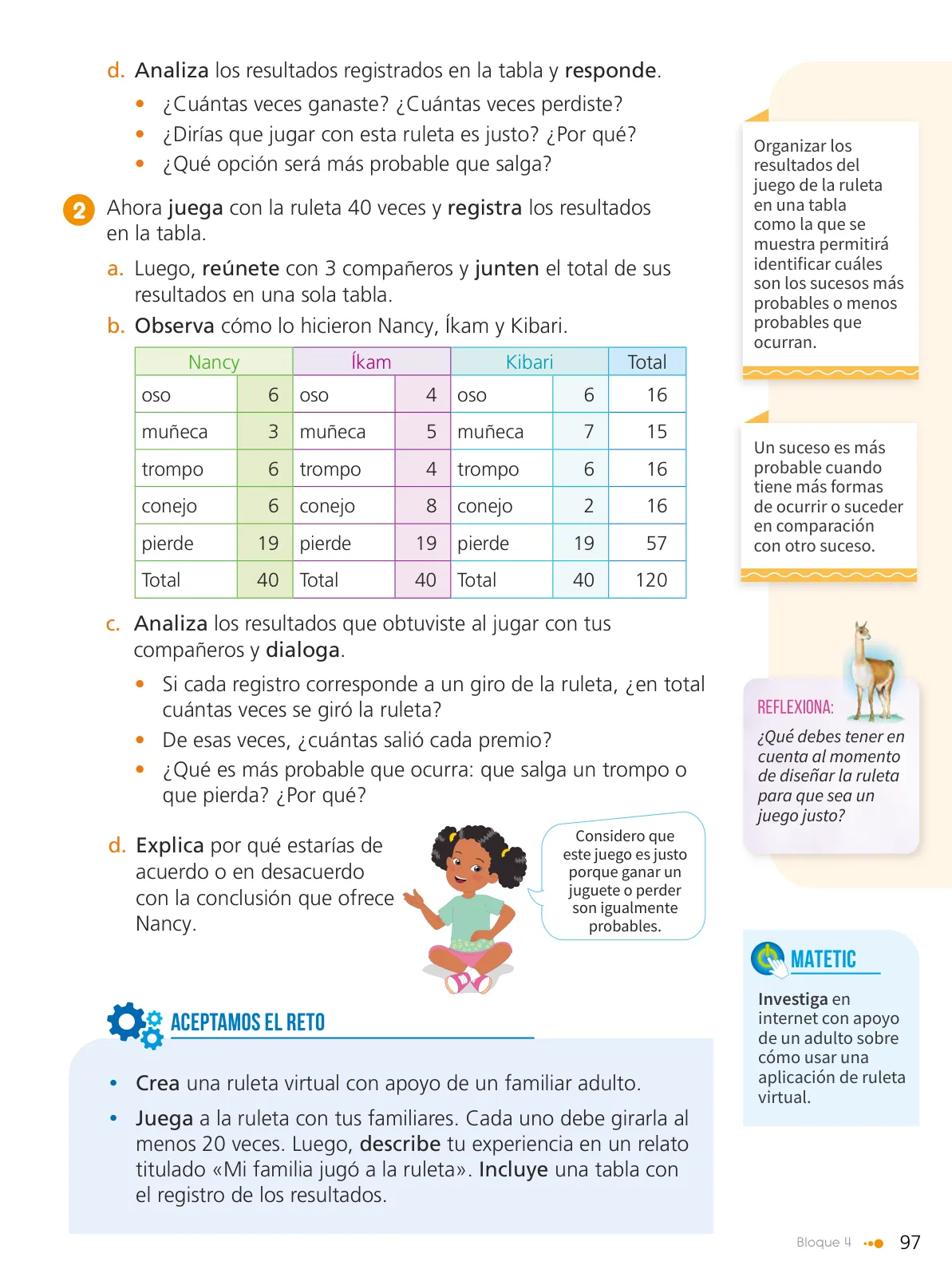 Miniatura página 99 de Texto de Matemática 4. Cuarto grado de Primaria · 2024