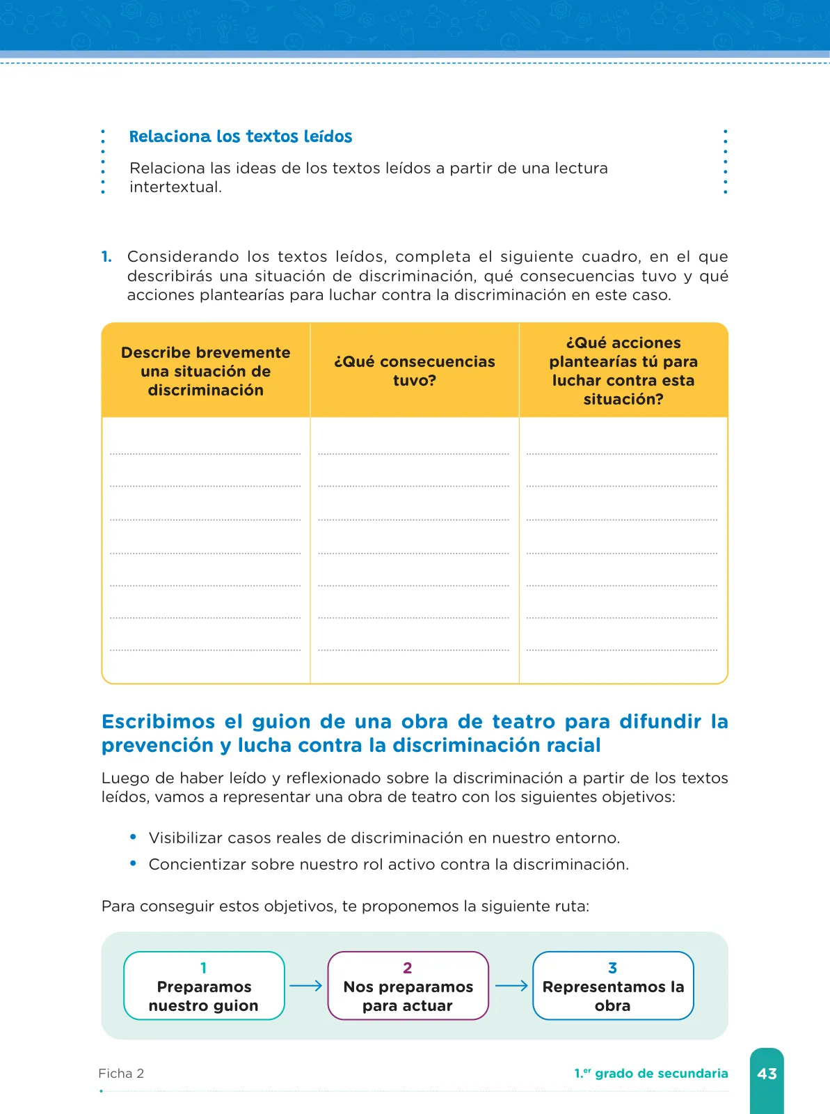 Miniatura página 45 de Fichas de aprendizaje de Comunicación 1 · 2024